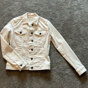 White Jean Jacket